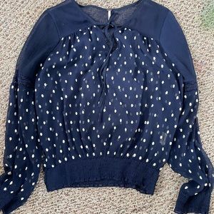 Free people blouse size large